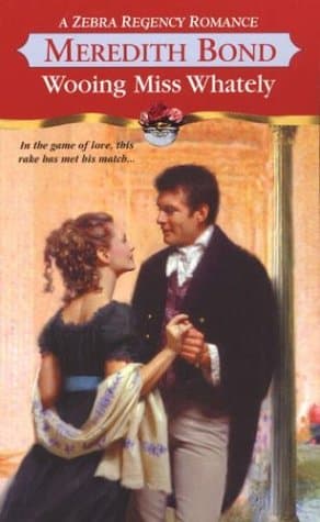 Book cover for Wooing Miss Whately by Bond, Meredith