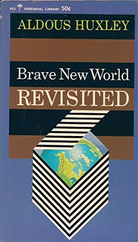 Book cover for Cliffs Notes on Huxley's Brave New World & Brave New World Revisited by Warren Paul