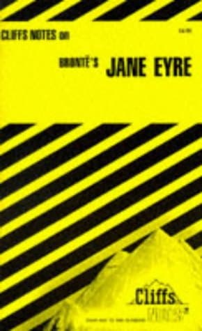 Book cover for Bronte's Jane Eyre (Cliffs Notes) by Karin Jacobsen