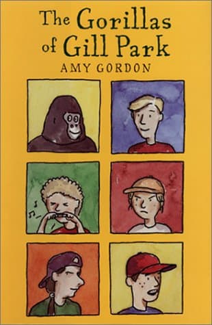 Book cover for The Gorillas of Gill Park by Gordon, Amy