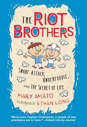 Book cover for Snarf Attack, Underfoodle, and the Secret of Life: The Riot Brothers Tell All by Amato, Mary