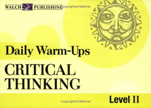 Book cover for Daily Warm-Ups: Critical Thinking, Level II (Daily Warm-Ups English/Language Arts) by Walch