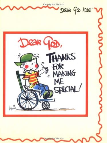 Book cover for Dear God, Thanks for Making Me Special (Dear God Kids Series) by Fitzgerald, Annie