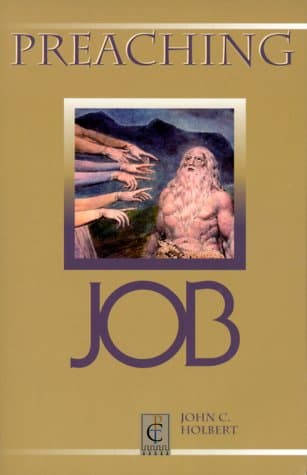 Book cover for Preaching Job by Holbert, John C.