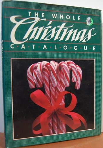 Book cover for The Whole Christmas Catalogue by Barbara Radcliffe Rogers