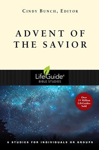 Book cover for Advent of the Savior (LifeGuide Bible Studies) by Bunch, Cindy