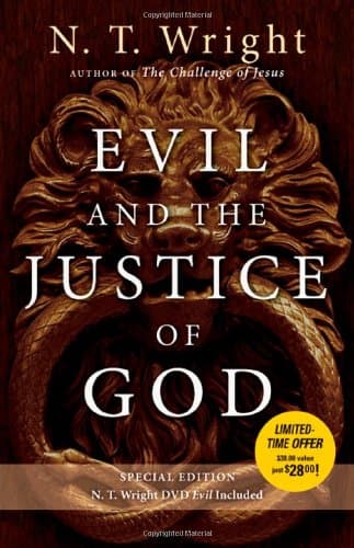 Book cover for Evil and the Justice of God (with DVD) by Wright, N. T.