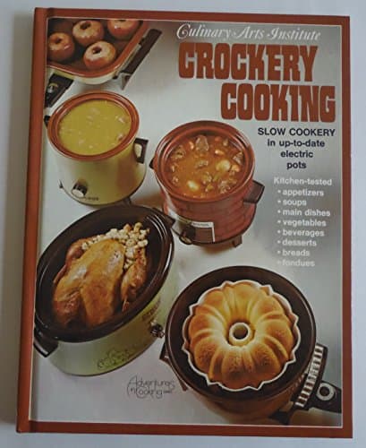 Book cover for Crockery Cooking by Culinary Arts Institute