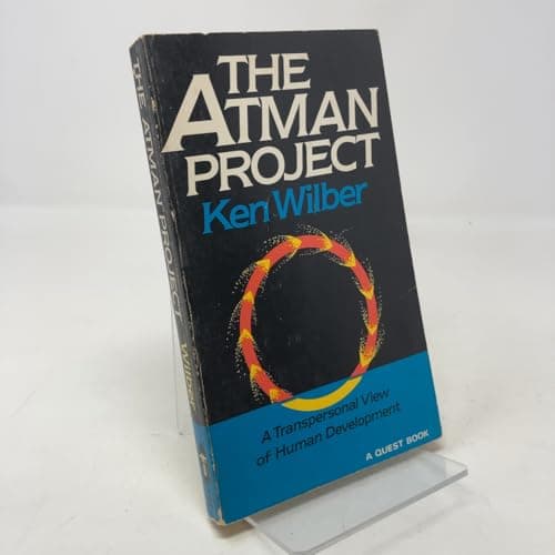 Book cover for The Atman Project: A Transpersonal View of Human Development (Quest Book) by Wilber, Ken