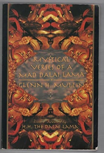 Book cover for Mystical Verses of a Mad Dalai Lama by Mullen, Glenn H.