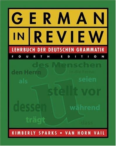 Book cover for German in Review by Sparks, Kimberly