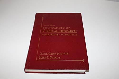Book cover for Foundations of Clinical Research: Applications to Practice by Portney, Leslie