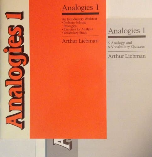 Book cover for Analogies 1 by Arthur Liebman