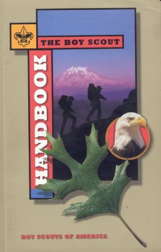 Book cover for The Boy Scout Handbook by Boy Scouts of America