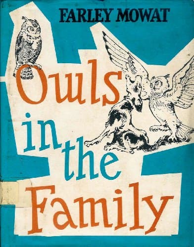 Book cover for Owls in the Family by Farley Mowat