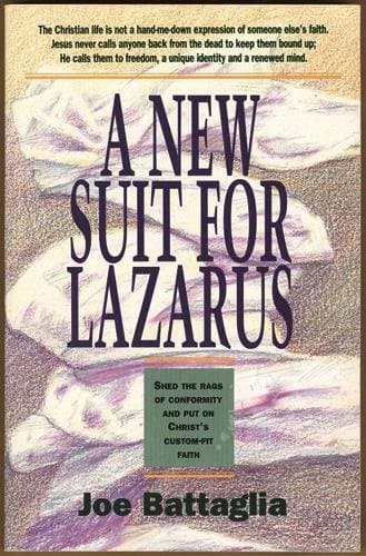 Book cover for A New Suit for Lazarus by Joe Battaglia