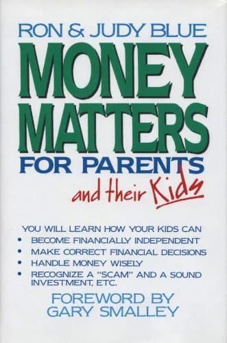Book cover for Money Matters for Parents and Their Kids by Ron Blue