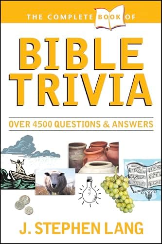 Book cover for The Complete Book of Bible Trivia by Lang, J. Stephen