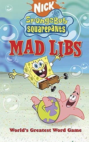 Book cover for SpongeBob SquarePants Mad Libs by Price, Roger