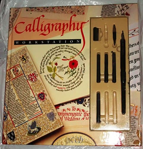 Book cover for Calligraphy workstation (Workstations) by Hanson, Manda
