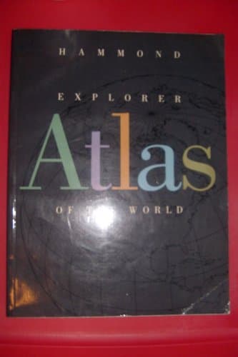 Book cover for Hammond Explorer Atlas of the World by Hammond World Atlas Corporation
