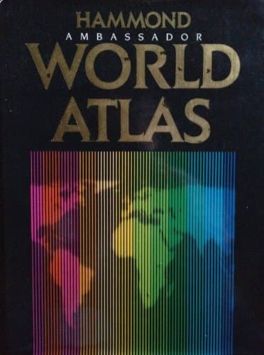 Book cover for Hammond Ambassador World Atlas by Hammond Incorporated