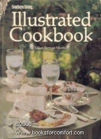 Book cover for Southern Living Illustrated Cookbook by Marshall, Lillian Bertram