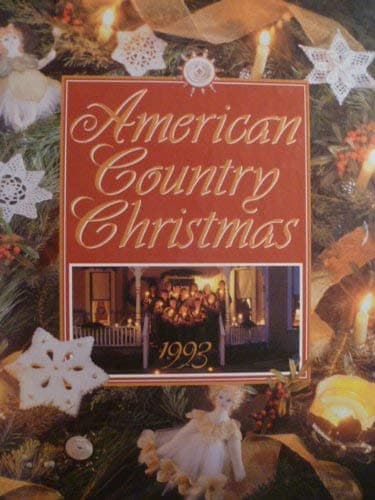 Book cover for American Country Christmas, 1993 by Kolb, Brenda Waldron