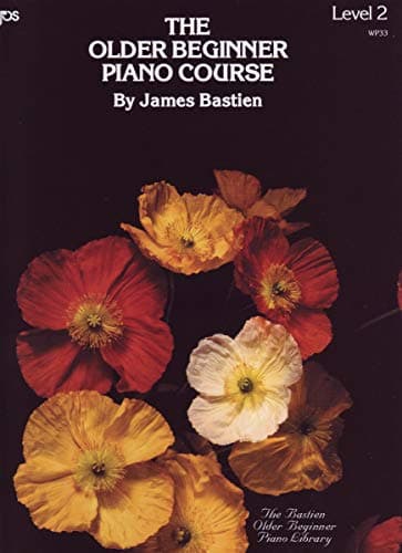 Book cover for WP33 - The Older Beginner Piano Course - Level 2 - Bastien (The Bastien Older Beginner Piano Library) by Bastien, James