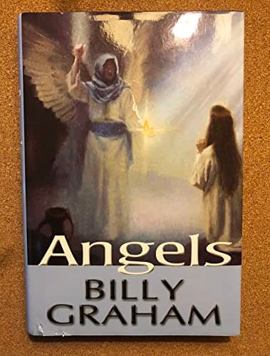 Book cover for ANGELS by BILLY GRAHAM