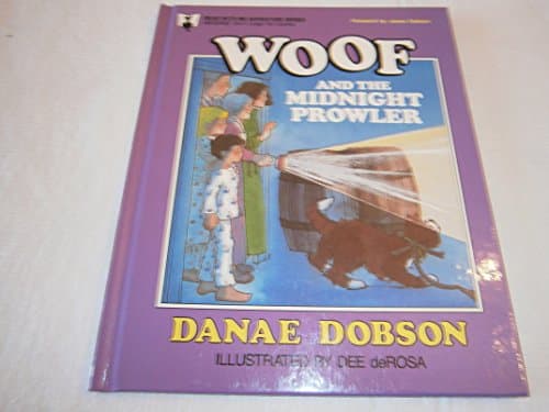 Book cover for Woof and the Midnight Prowler (Read With Me Adventure Series) by Dobson, Danae