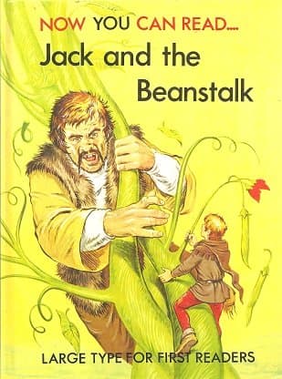 Book cover for Jack and the Beanstalk You Can Read by Lucy Kincaid