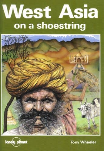 Book cover for West Asia on a Shoestring by Wheeler, Tony