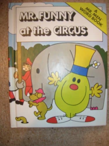Book cover for Mr. Funny at the Circus (Mr. Men Word Book) by Hargreaves, Roger