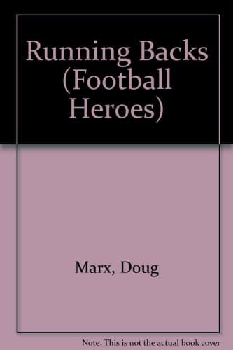 Book cover for Running Backs (Football Heroes) by Marx, Doug