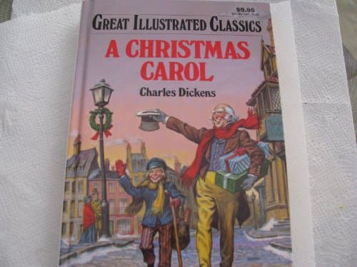 Book cover for A Christmas Carol by Charles Dickens