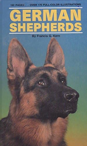 Book cover for German Shephard Dogs by Kern, Francis