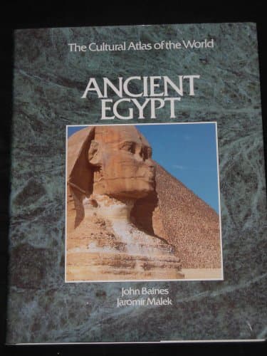 Book cover for Ancient Egypt (The Cultural atlas of the world) by John Baines