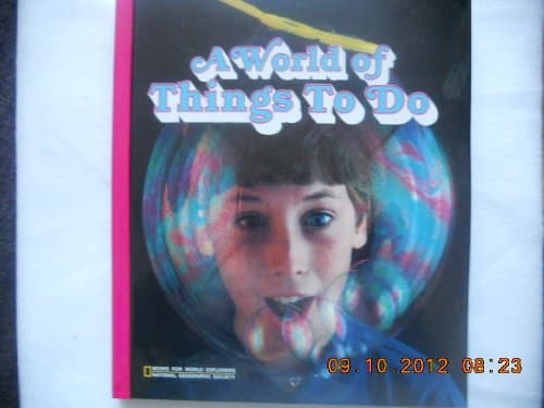 Book cover for A World of Things to Do (Books for World Explorers) by National Geographic Society