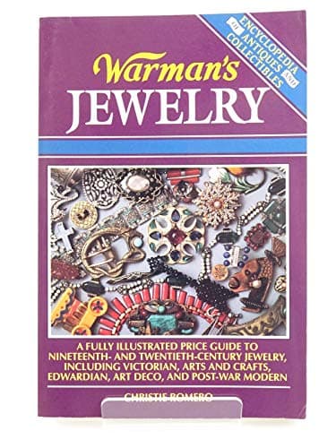 Book cover for Warman's Jewelry (Encyclopedia of Antiques and Collectibles) by Christie Romero