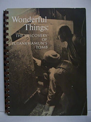 Book cover for Wonderful things: The discovery of Tutankhamun's tomb by Polly Cone
