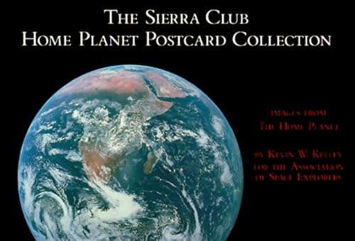 Book cover for The Sierra Club Home Planet Postcard Collection by Kelley, Kevin W.