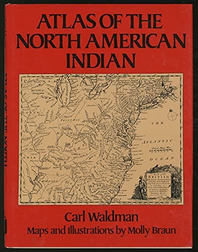 Book cover for Atlas of the North American Indian by Waldman, Carl