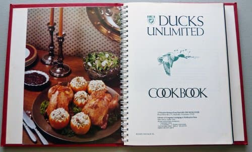 Book cover for Ducks Unlimited Cookbook by Ducks Unlimited