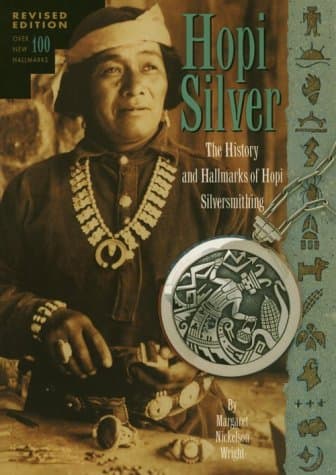 Book cover for Hopi Silver: A Brief History of Hopi Silversmithing by Wright, Margaret Nickelson
