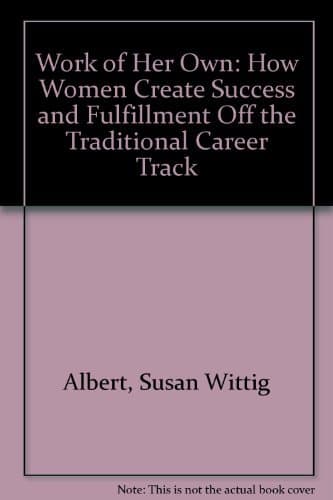Book cover for Work Of Her Own by Albert, Susan Wittig