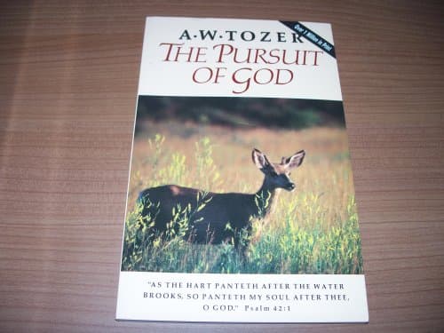 Book cover for The Pursuit of God by Aiden W. Tozer
