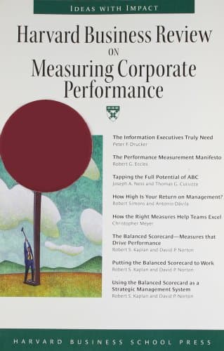 Book cover for Harvard Business Review on Measuring Corporate Performance (HARVARD BUSINESS REVIEW PAPERBACK SERIES) by Harvard Business School Press