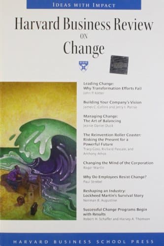 Book cover for Harvard Business Review on Change (Harvard Business Review Paperback Series) by Harvard Business School Press