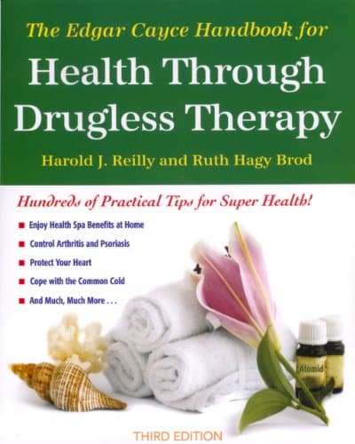 Book cover for The Edgar Cayce Handbook for Health Through Drugless Therapy by Reilly, Harold
